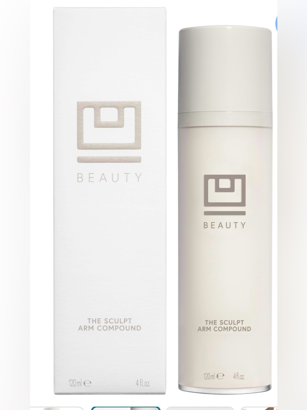 The Sculpt Arm Compound - White